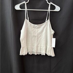 American Eagle Outfitters Cream Camisole